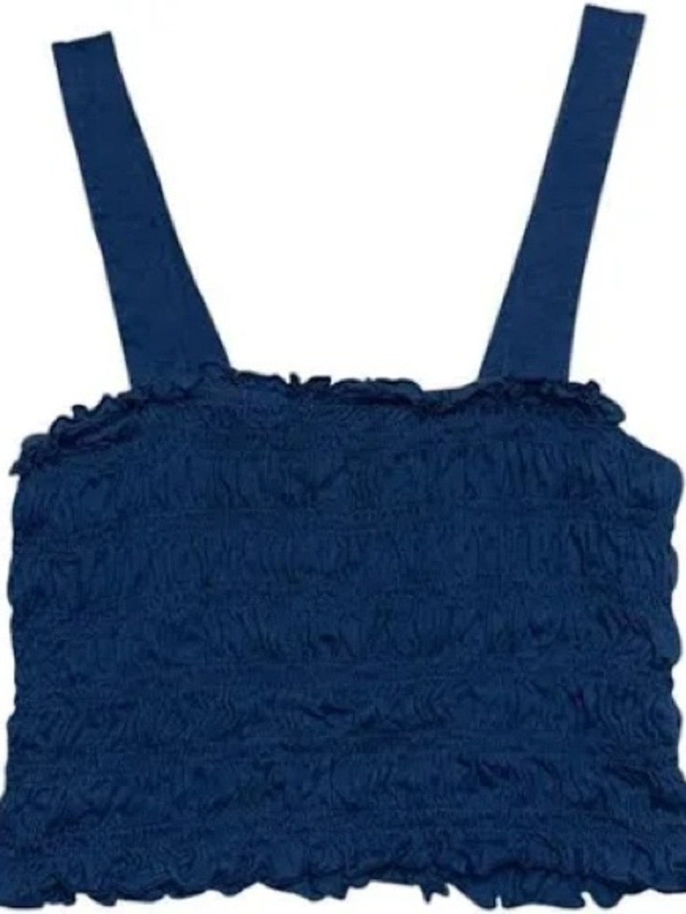 Women’s American Eagle Navy Smocked Tank